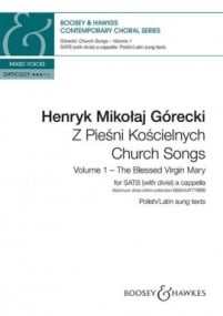 Gorecki: Church Songs Volume 1 SATB published by Boosey & Hawkes