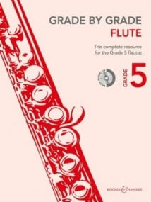 Grade by Grade Flute - Grade 5 published by Boosey & Hawkes (Book & CD)