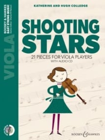 Shooting Stars - Viola published by Boosey & Hawkes (Book & CD)