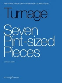 Turnage: Seven Pint-sized Pieces for Violin published by Boosey & Hawkes