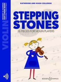 Stepping Stones - Violin published by Boosey & Hawkes (Book & Online Audio)