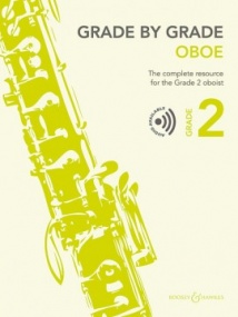 Grade by Grade Oboe - Grade 2 published by Boosey & Hawkes (Book/Online Audio)