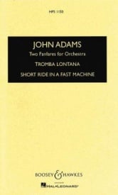 Adams: Two Fanfares for Orchestra (Study Score) published by Boosey & Hawkes