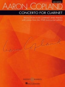 Copland: Concerto for Clarinet published by Boosey & Hawkes