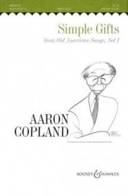 Copland: Simple Gifts (Unison) published by Boosey & Hawkes