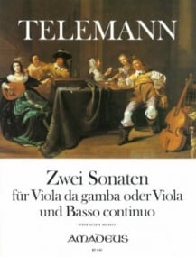 Telemann: 2 Sonatas E minor/A minor TWV 41:e5 + 41:a6 for Viola published by Amadeus