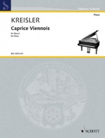 Kreisler: Caprice Viennois Opus 2 for Violin published by Schott