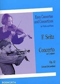 Seitz: Concerto in G Minor Opus 12 for Violin published by Bosworth
