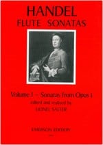 Handel: Sonatas Volume 1 for Flute published by Emerson
