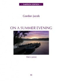 Jacob: On A Summer Evening for Flute published by Emerson