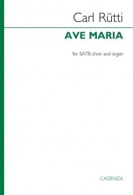 Rtti: Ave Maria SATB published by Cadenza