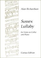 Richardson: Sussex Lullaby for Viola published by Comus