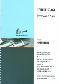 Centre Stage for Trombone (Treble Clef) published by Brasswind