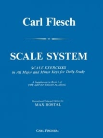 Flesch: Scale System for Violin published by Carl Fischer