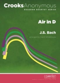 Bach: Air from Suite in D for Bassoon Quartet published by Camden