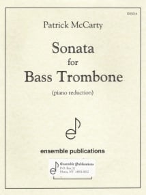 McCarty: Sonata for Bass Trombone published by Ensemble