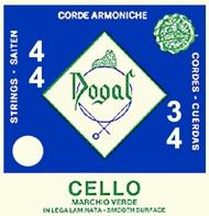 Dogal Green Label Cello D String - Size 1/2 & 1/4