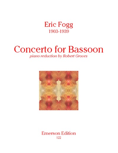Fogg: Concerto for Bassoon published by Emerson
