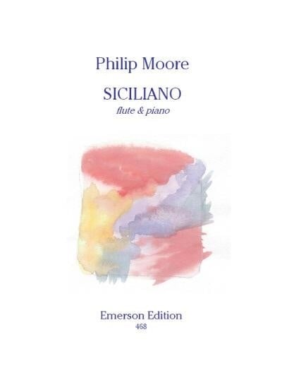 Moore: Siciliano for Flute published by Emerson