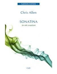Allen: Sonatina for Solo Saxophone published by Emerson