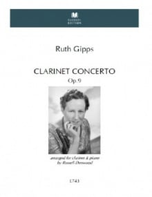 Gipps: Clarinet Concerto published by Emerson