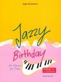 Borstelmann: Jazzy Birthday for Piano published by Breitkopf