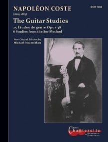 Coste: The Guitar Studies published by Chanterelle