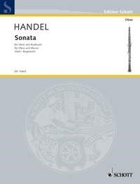Handel: Sonata in Bb HWV357 for Oboe published by Schott