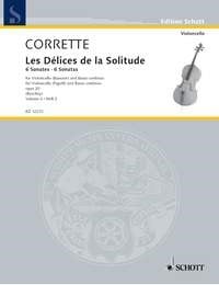 Corrette: Les Dlices de la Solitude Opus 20 Volume 2 for Bassoon or Cello published by Schott