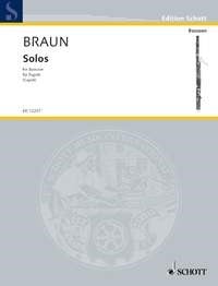 Braun: Bassoon Solos 1740 published by Schott