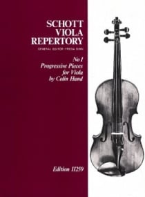 Hand: Progressive Pieces for Viola for Viola published by Schott