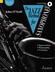 O'Neill: The Jazz Method for Tenor Saxophone published by Schott (Book/Online Audio)