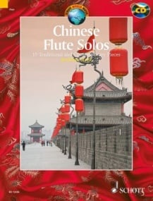 Chinese Flute Solos published by Schott (Book & CD)