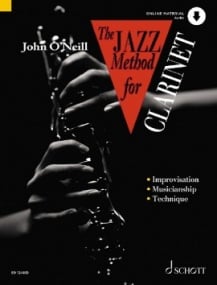 O'Neill: The Jazz Method for Clarinet published by Schott (Book/Online Audio)