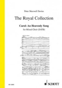 Maxwell Davies: Carol: An Heavenly Song SATB published by Schott