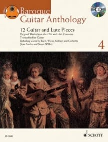 Baroque Guitar Anthology Volume 4 published by Schott (Book & CD)