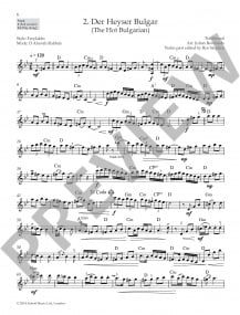 Klezmer Fiddle Tunes for Violin published by Schott (Book/Online Audio)