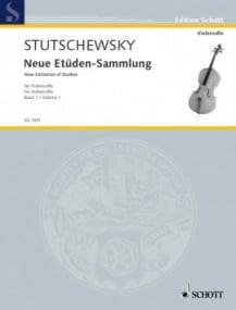 Stutschewsky: New Collection of Studies Book 1 for Cello published by Schott