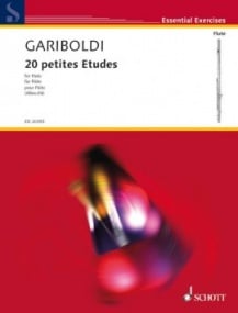 Gariboldi: 20 Petites Etudes for Flute published by Schott