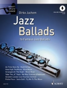 Flute Lounge : Jazz Ballads published by Schott (Book/Online Audio)