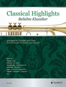 Classical Highlights for Trumpet published by Schott