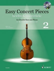 Easy Concert Pieces 2 - Double Bass published by Schott (Book & CD)