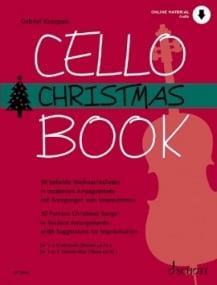 Cello Christmas Book published by Schott (Book/Online Audio)