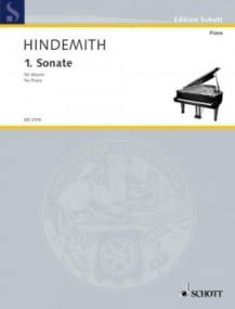 Hindemith: Sonata No. 1 in A for Piano published by Schott