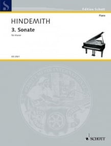 Hindemith: Sonata No. 3 in Bb Major for Piano published by Schott