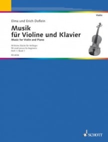 Music for Violin and Piano Book 1 published by Schott