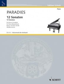 Paradies: Sonatas 7 - 12 for Harpsichord published by Schott