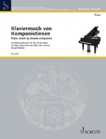 Piano music by female composers published by Schott