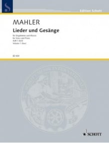 Mahler: Lieder und Gesnge Volume 1 for Low Voice published by Schott