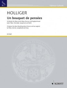 Holliger: Un bouquet de penses for Oboe published by Schott